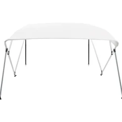 4-kaarinen bimini-kate valkoinen 243x210x117 cm*FinePRICE Online