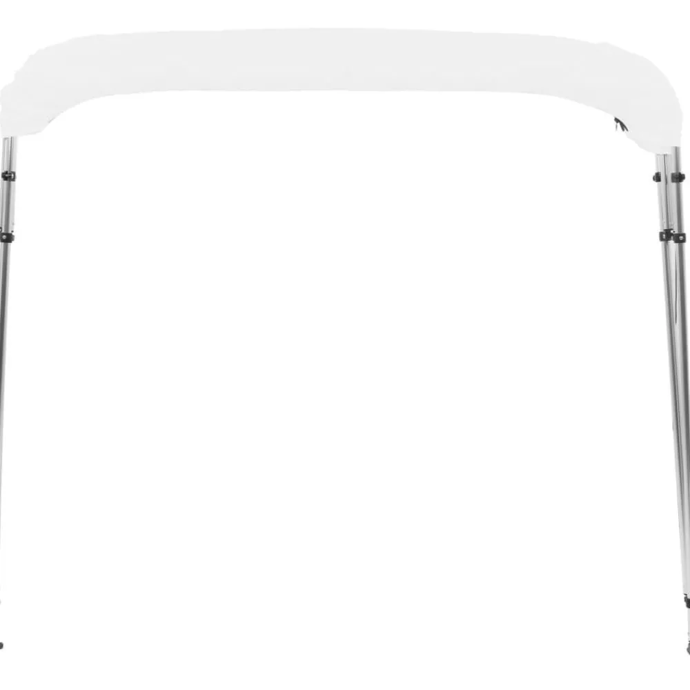 Best 4-kaarinen bimini-kate valkoinen 243x196x117 cm Veneily