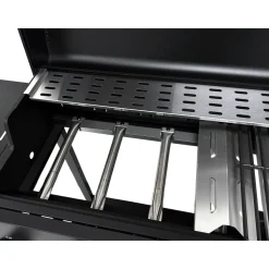 Kaasugrilli Barbeque 10141, 6 poltinta, sivukeitin, musta*Dose Sale