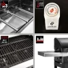 Hot Kaasugrilli Rexon 12236 3.0 Sapphire Black 3 poltinta Kaasugrillit