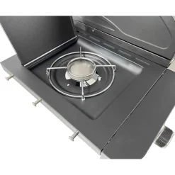 New Kaasugrilli Roaster 6.1, 6 poltinta, sivukeitin ja lämpöhylly Kaasugrillit