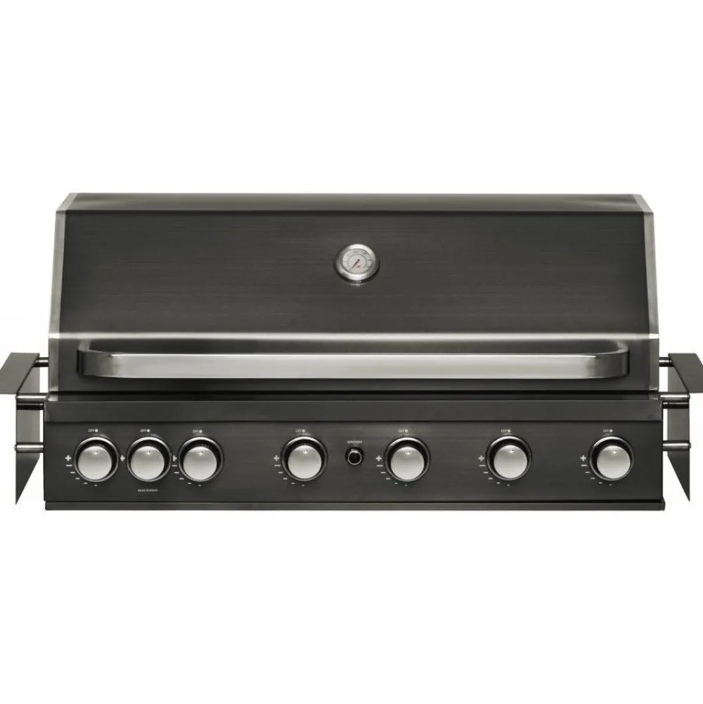 Kaasugrilli Black Jewel 6 built-in, 6 poltinta, upotettava, musta*Mustang New