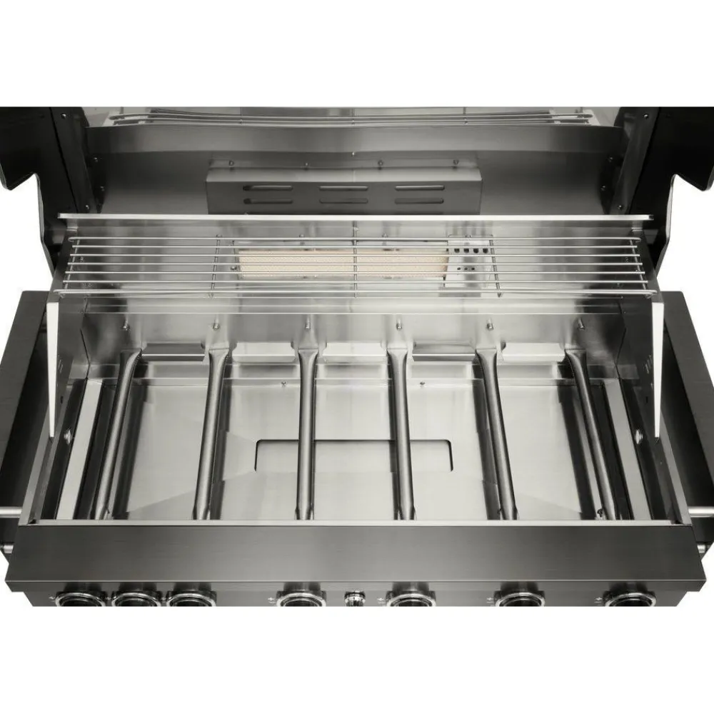 Kaasugrilli Black Jewel 6 built-in, 6 poltinta, upotettava, musta*Mustang New