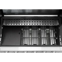 New Kaasugrilli Shelbyville 6 poltinta + sivukeitin rst Kaasugrillit