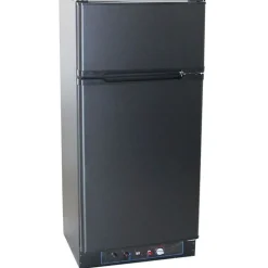 Kaasujääkaappi pakastelokerolla Ventus 168, 60cm, 129/25 l, musta*Sunwind Sale