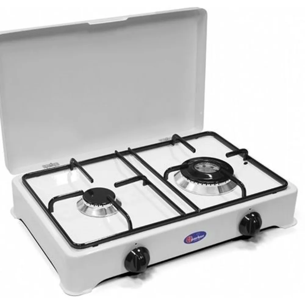 Kaasuliesitaso Dual 4kW kahdella polttimolla*Parker Sale