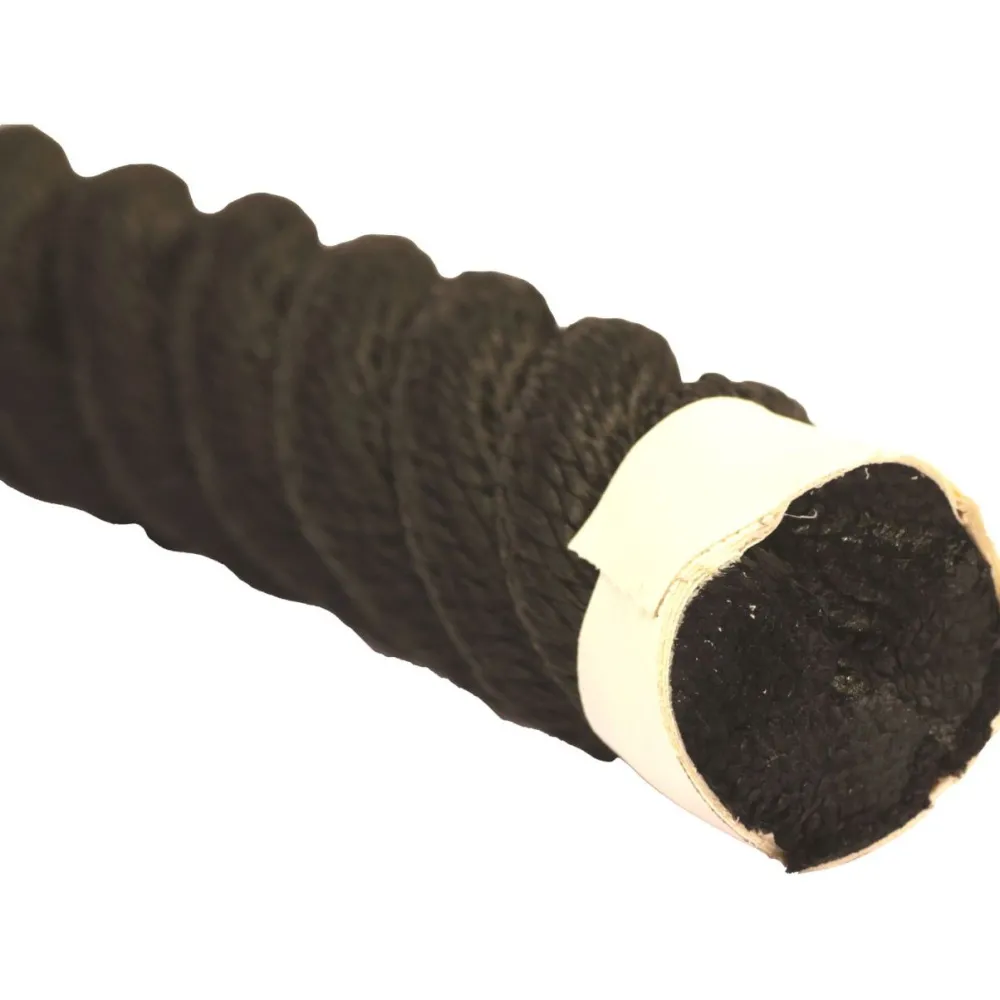Sale Kaideköysi keinohamppu musta 36mm x 10m Terassin Kaiteet