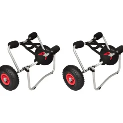 Kajakkikärryt, 2 kpl, alumiini*FinePRICE Online