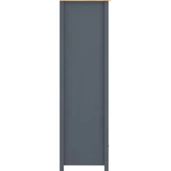 Kaksiovinen vaatekaappi hill range harmaa 89cm mänty*FinePRICE Hot
