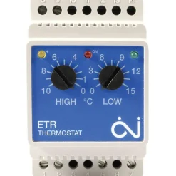 New Kaksoistermostaatti ETR/F-1447A DIN-kisko 16A Sulanapitotermostaatit