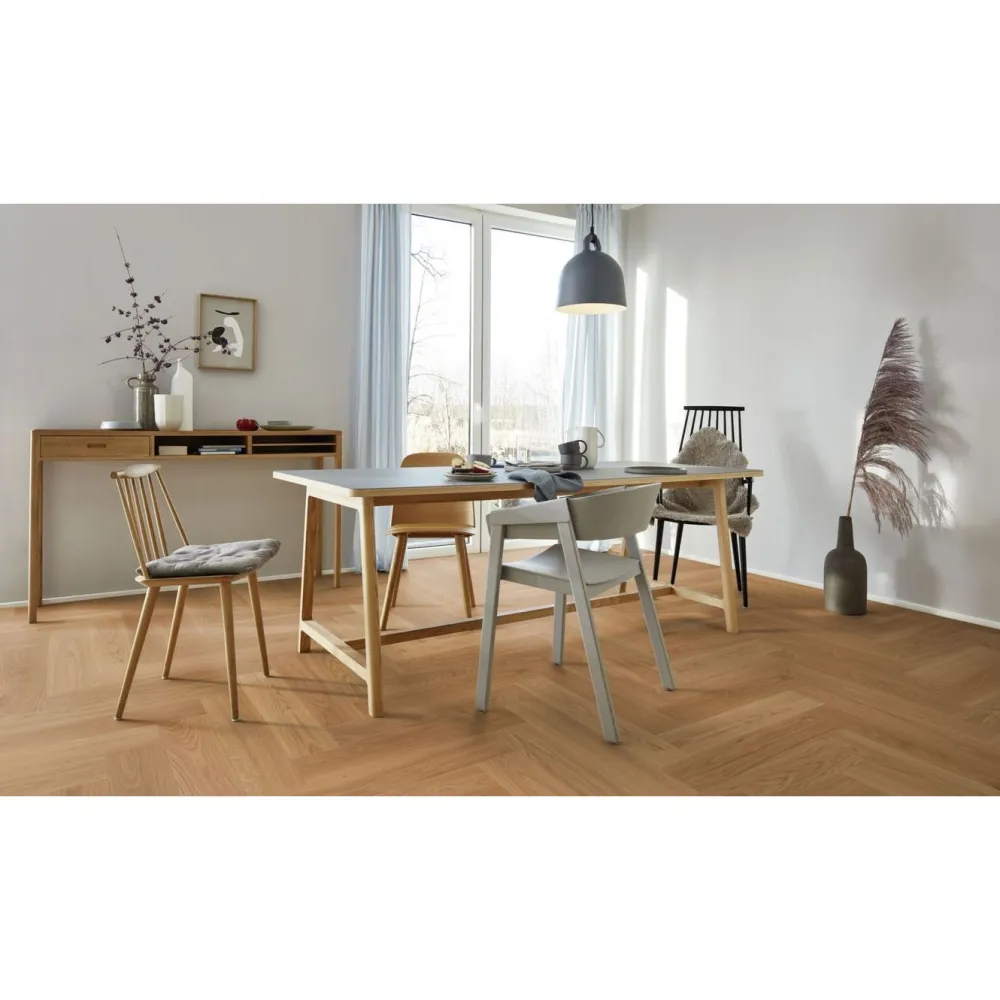 Discount Kalanruotoparketti Boen Oak Adagio Live Natural, öljytty, harjattu Parketit