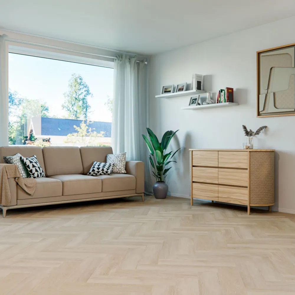 Kalanruotovinyyli Nordic Herringbone 4006 Pallas, integroitu alusmateriaali*Karitma Clearance