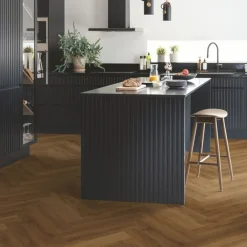 Discount Kalanruotovinyyli Voxnan Pad Pro, Caramel Valley oak, integroitu alusmateriaali Vinyylilattiat