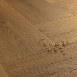 Discount Kalanruotovinyyli Voxnan Pad Pro, Caramel Valley oak, integroitu alusmateriaali Vinyylilattiat