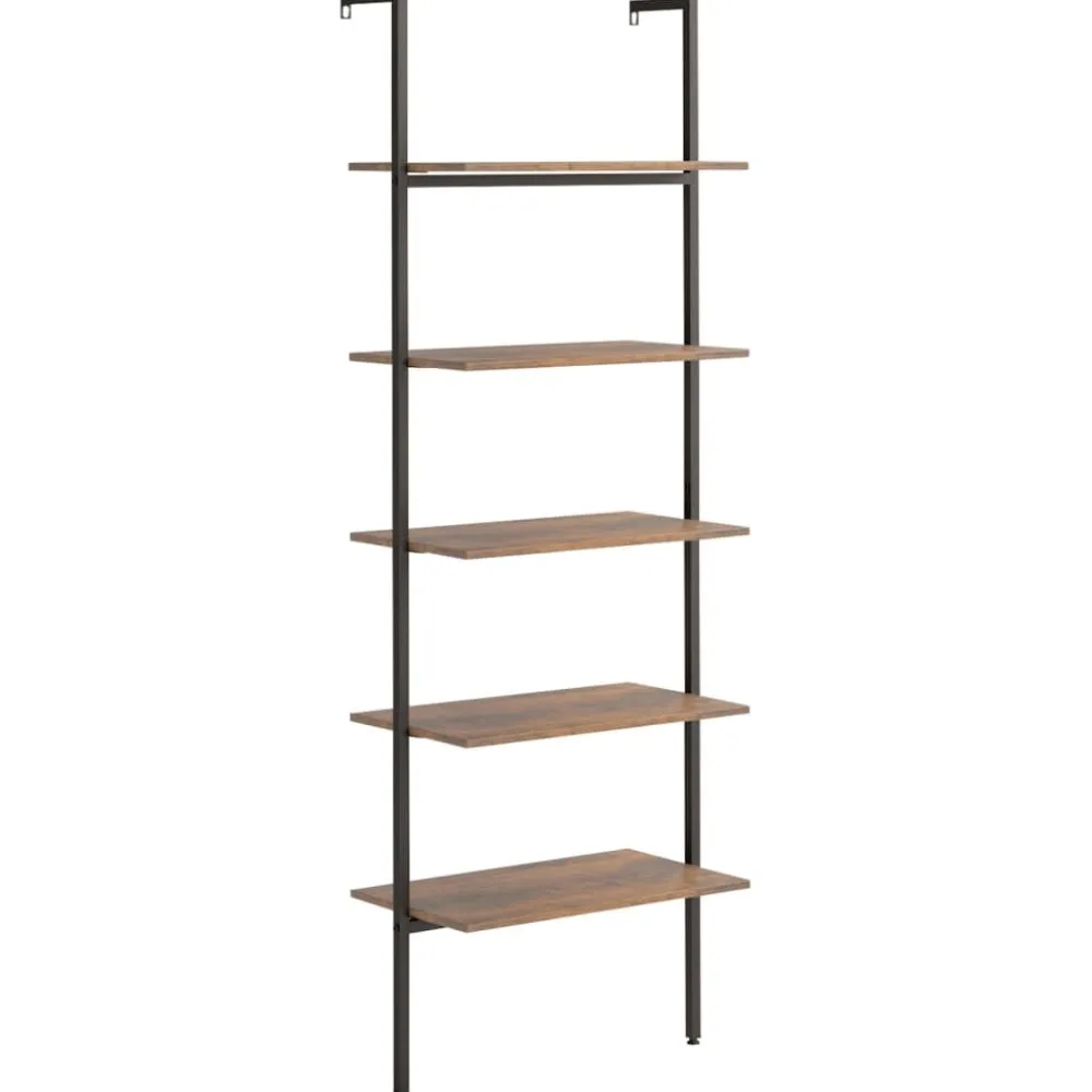 Kalteva hylly, 64x34x120-185cm, eri kokoja ja värejä*FinePRICE Discount
