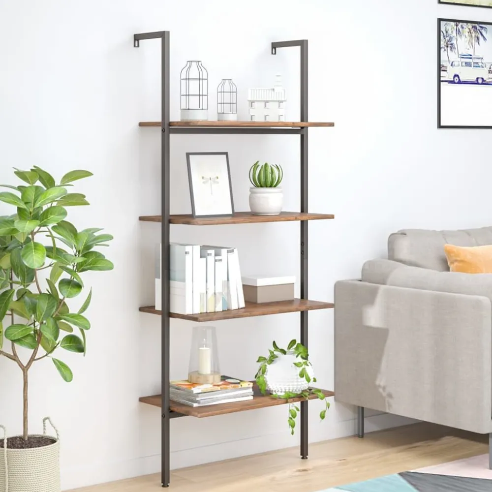 Kalteva hylly, 64x34x120-185cm, eri kokoja ja värejä*FinePRICE Discount