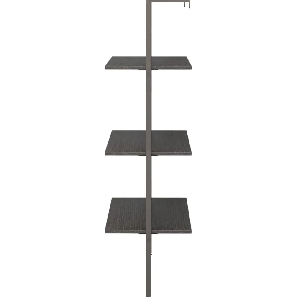 Kalteva hylly, 64x34x120-185cm, eri kokoja ja värejä*FinePRICE Discount