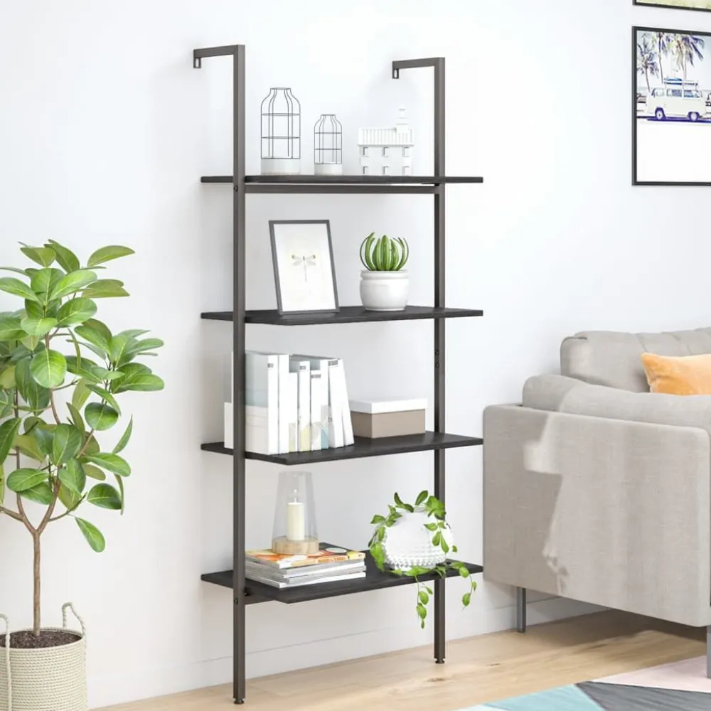 Kalteva hylly, 64x34x120-185cm, eri kokoja ja värejä*FinePRICE Discount