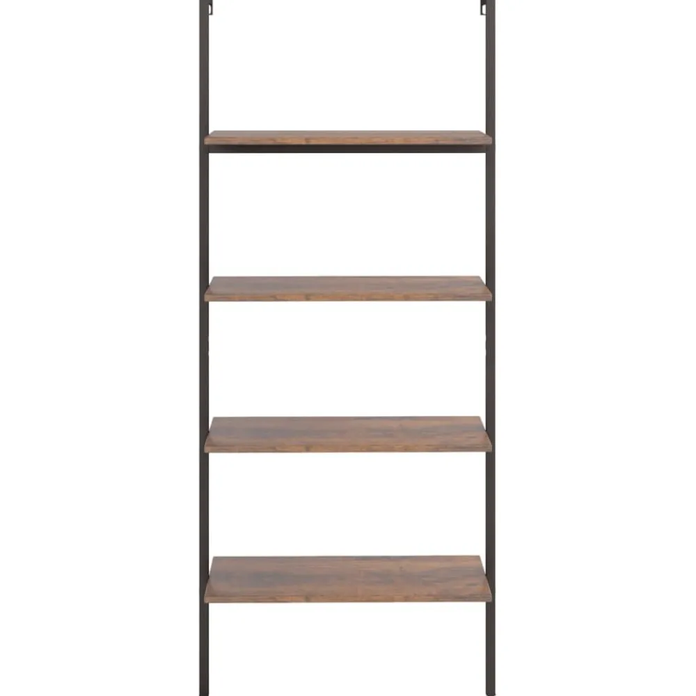 Kalteva hylly, 64x34x120-185cm, eri kokoja ja värejä*FinePRICE Discount