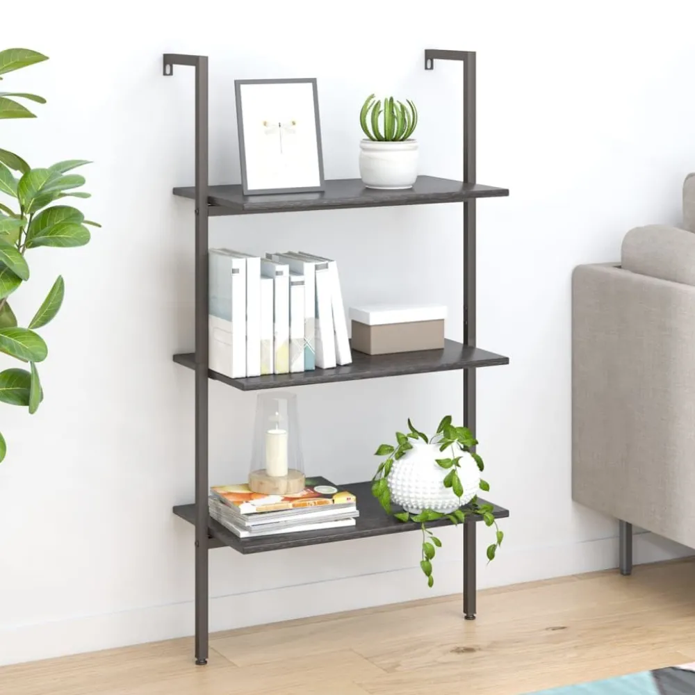 Kalteva hylly, 64x34x120-185cm, eri kokoja ja värejä*FinePRICE Discount