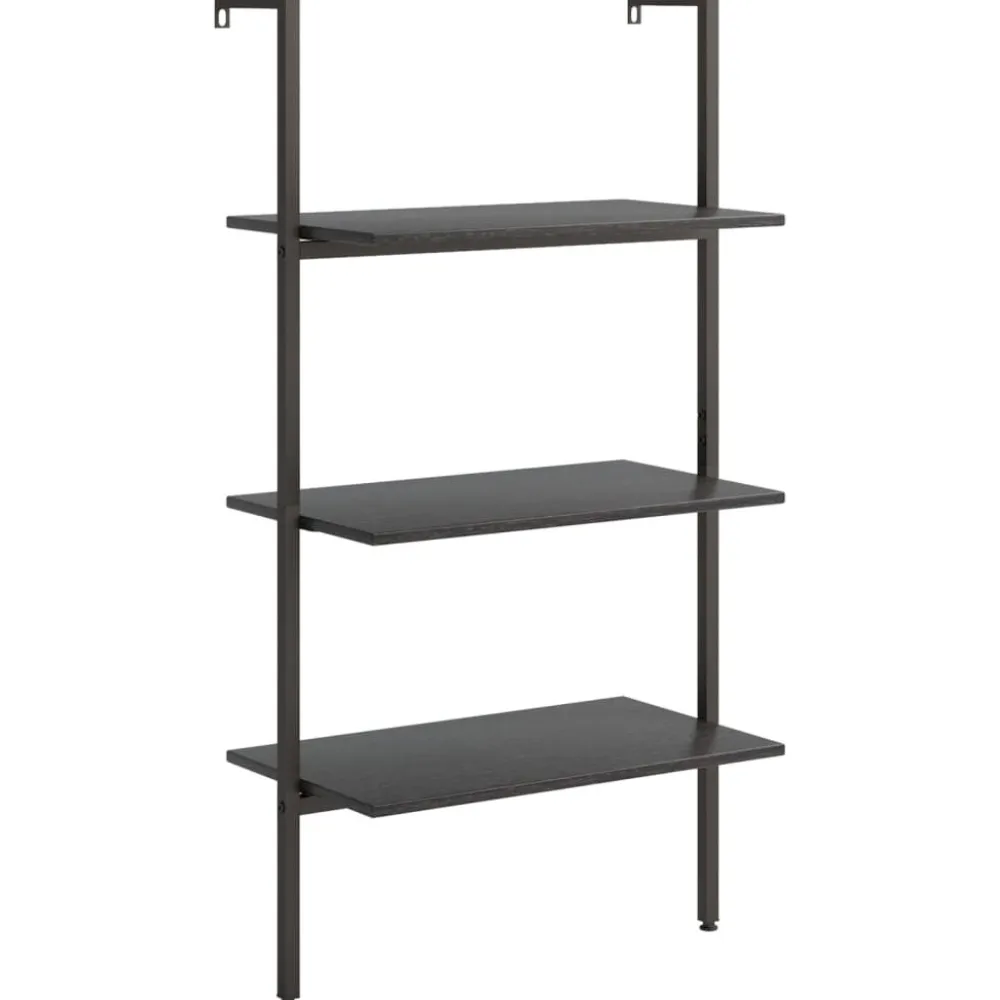 Kalteva hylly, 64x34x120-185cm, eri kokoja ja värejä*FinePRICE Discount