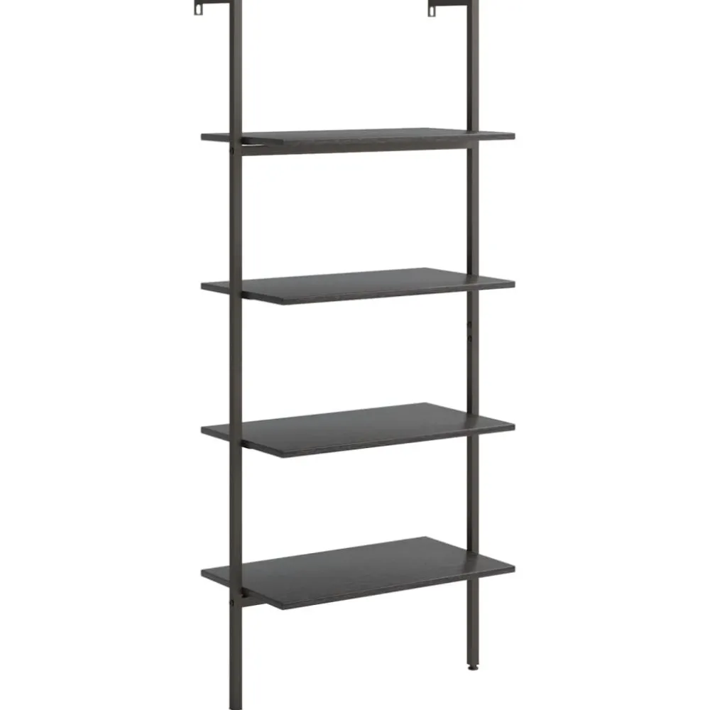Kalteva hylly, 64x34x120-185cm, eri kokoja ja värejä*FinePRICE Discount