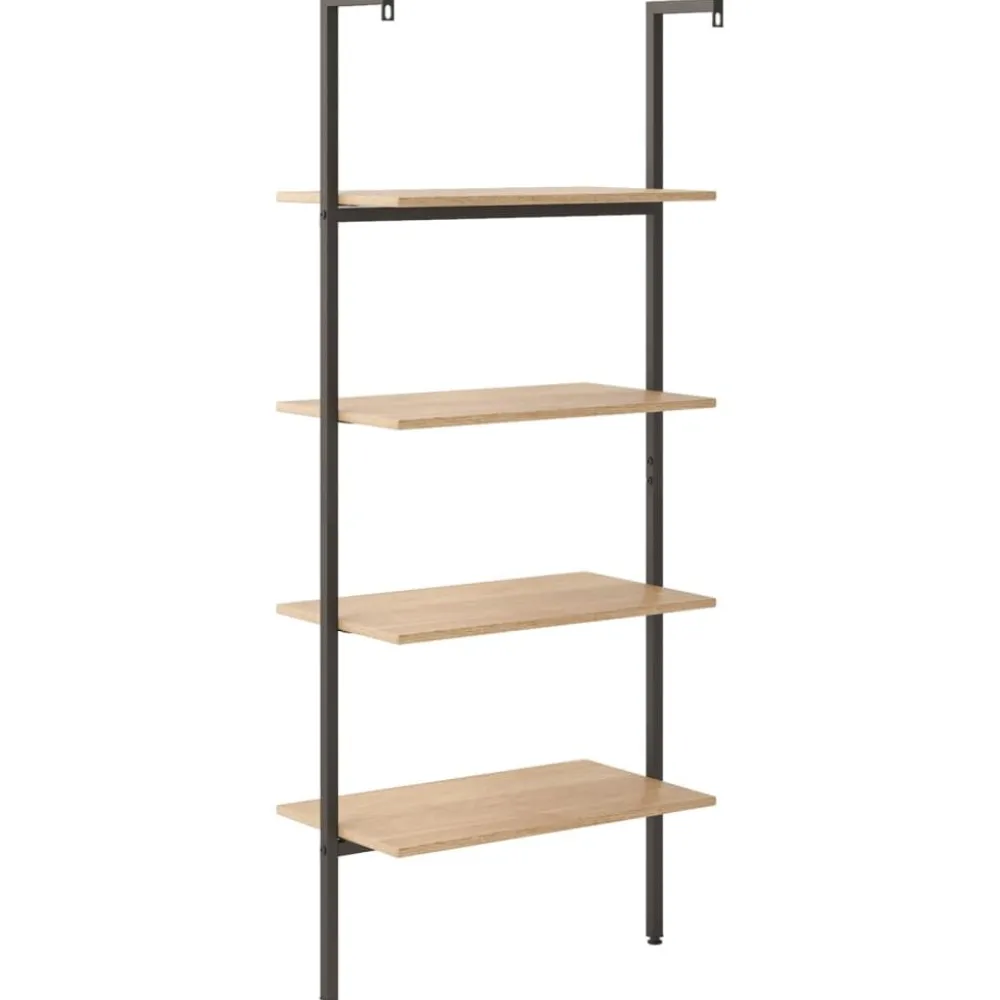 Kalteva hylly, 64x34x120-185cm, eri kokoja ja värejä*FinePRICE Discount