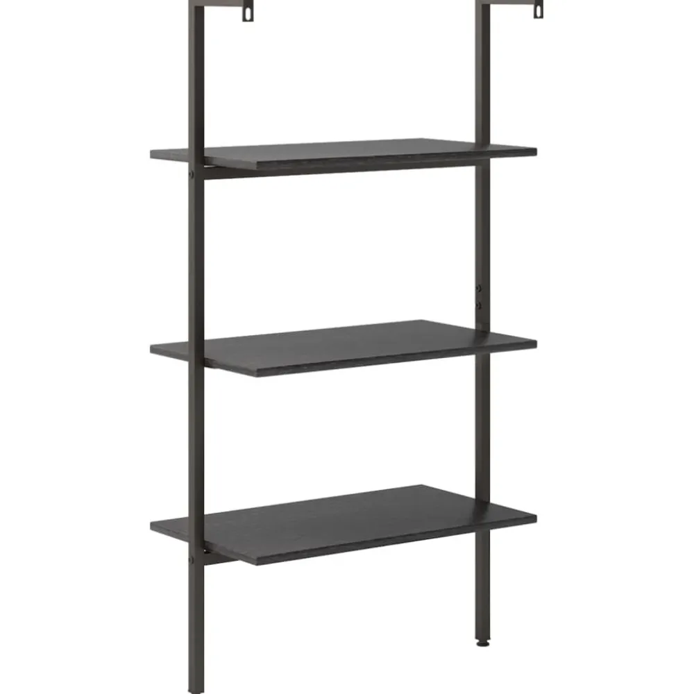 Kalteva hylly, 64x34x120-185cm, eri kokoja ja värejä*FinePRICE Discount