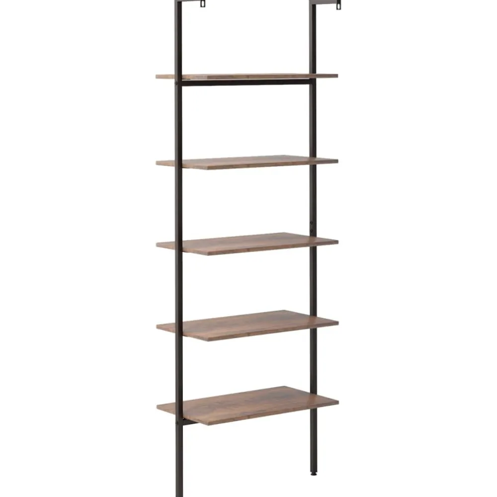 Kalteva hylly, 64x34x120-185cm, eri kokoja ja värejä*FinePRICE Discount