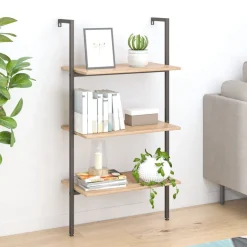 Kalteva hylly, 64x34x120-185cm, eri kokoja ja värejä*FinePRICE Discount