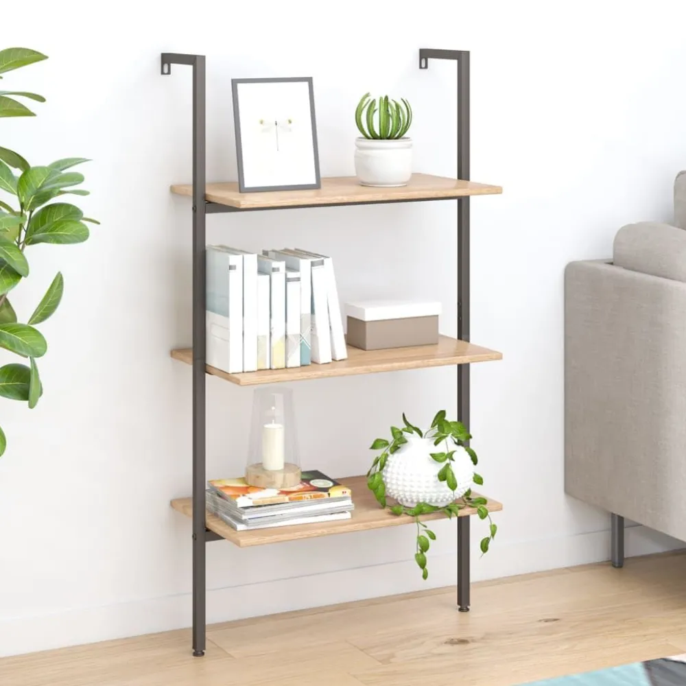 Kalteva hylly, 64x34x120-185cm, eri kokoja ja värejä*FinePRICE Discount