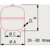 Kalvopaisunta-astia 80l 6bar*Altech