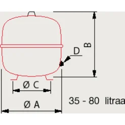 Kalvopaisunta-astia 35l 6bar*Altech Online