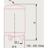 Kalvopaisunta-astia 250l 1,5/6 bar*Altech Sale