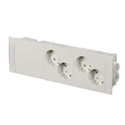 Kanavapistorasia ProDuct - 4S/16A/IP20 Kytk. valkoinen*ABB Outlet