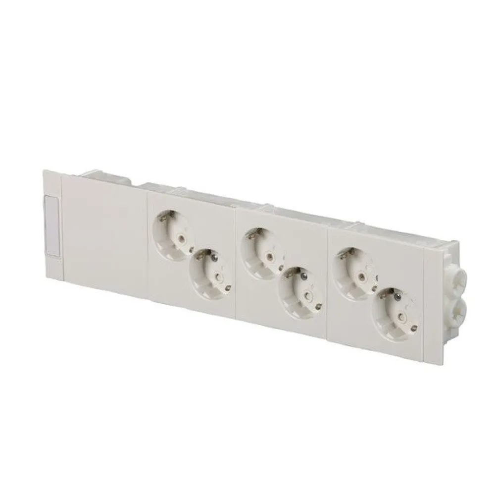 New Kanavapistorasia ProDuct - 6S/16A/IP20 Kytk. valkoinen Johtokourut