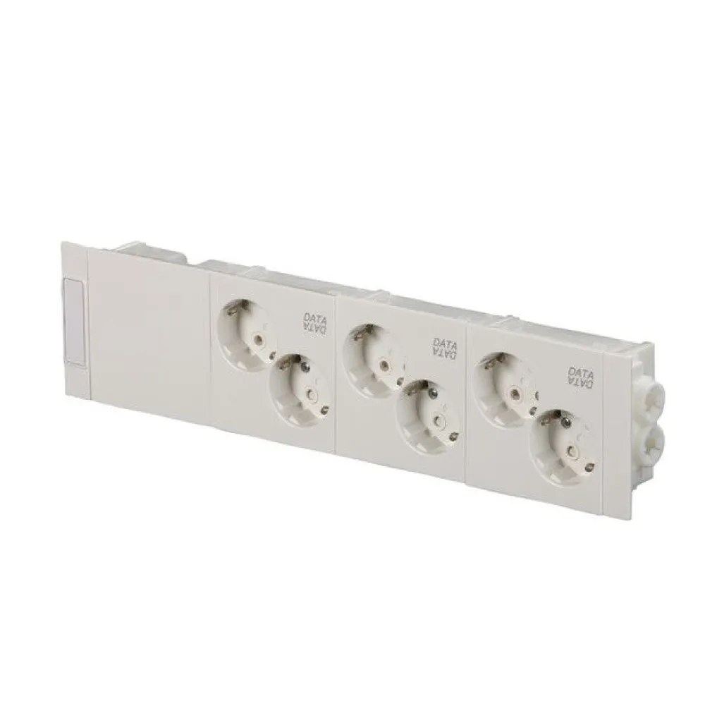 Kanavapistorasia ProDuct - 6S/16A/IP20 Kytk. valkoinen "Data"*ABB Sale