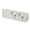 Sale Kanavapistorasia ProDuct - 4S/16A/IP20 Kytk. valkoinen "Data" Johtokourut