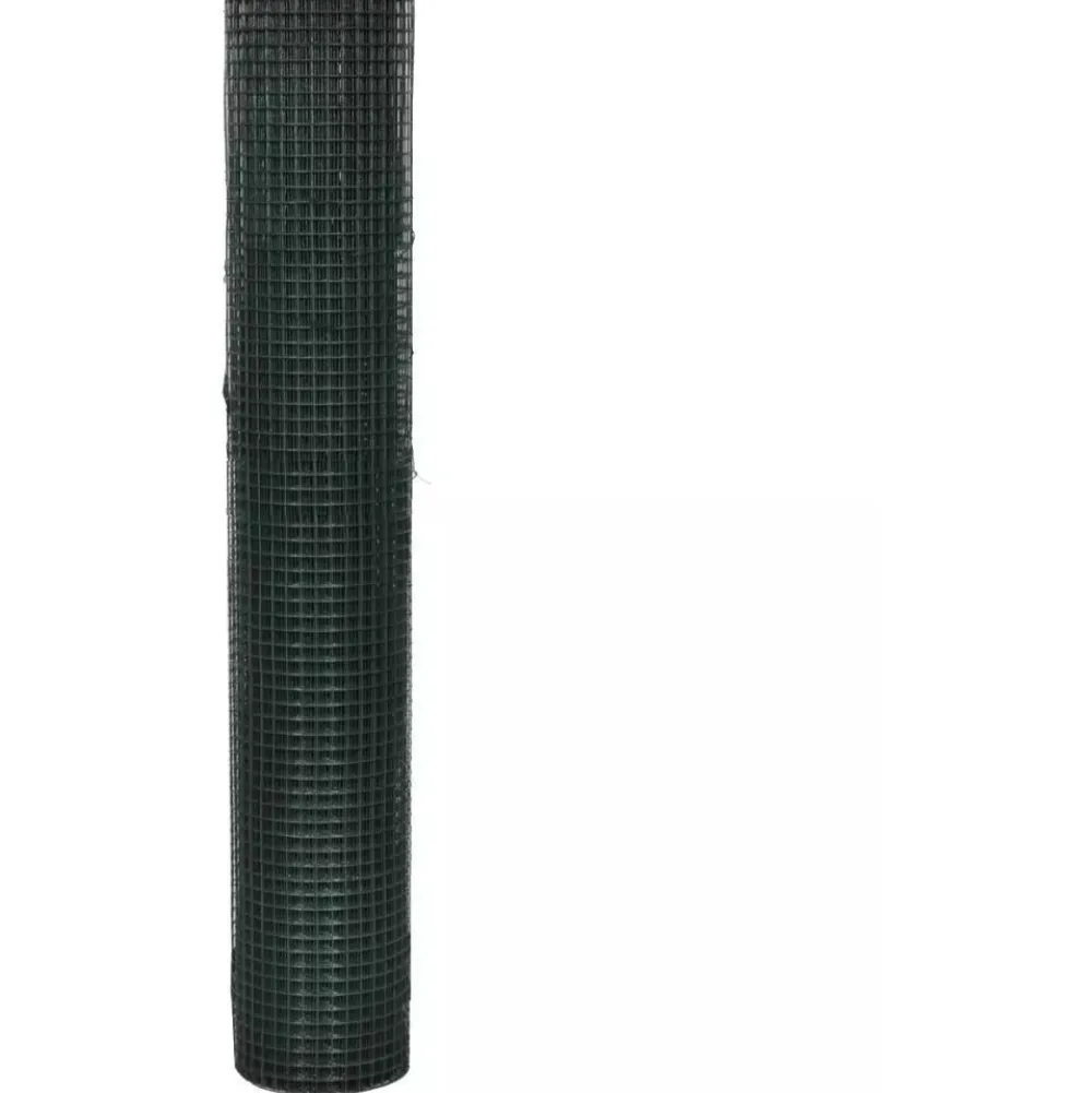 Hot Kanaverkko 16x16mm galvanoitu PVC pinnoitteella 10x1m vihreä Eläinverkot