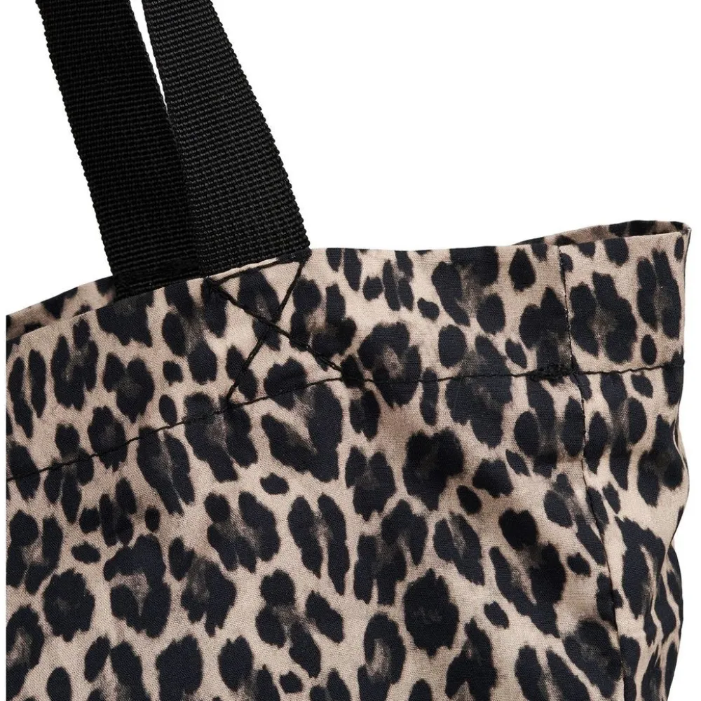 Kangaskassi Ava, 35x39cm, leopardikuosi*House Nordic New