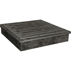 Clearance Kannellinen hiekkalaatikko 120x120cm eri värejä Leikkivälineet