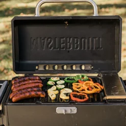 Kannettava hiiligrilli/savustin , jalustalla*Masterbuilt Hot