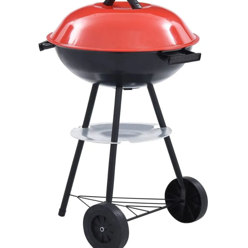 Kannettava xxl hiiligrilli pyörillä 44 cm*FinePRICE Hot