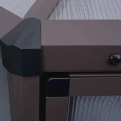 New Kasvihuone kuusikulmainen Kasvihuoneet Kennolevyllä