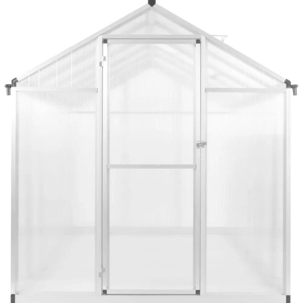 Kasvihuone alumiini 362x190x195 cm 13,41 m³*FinePRICE New