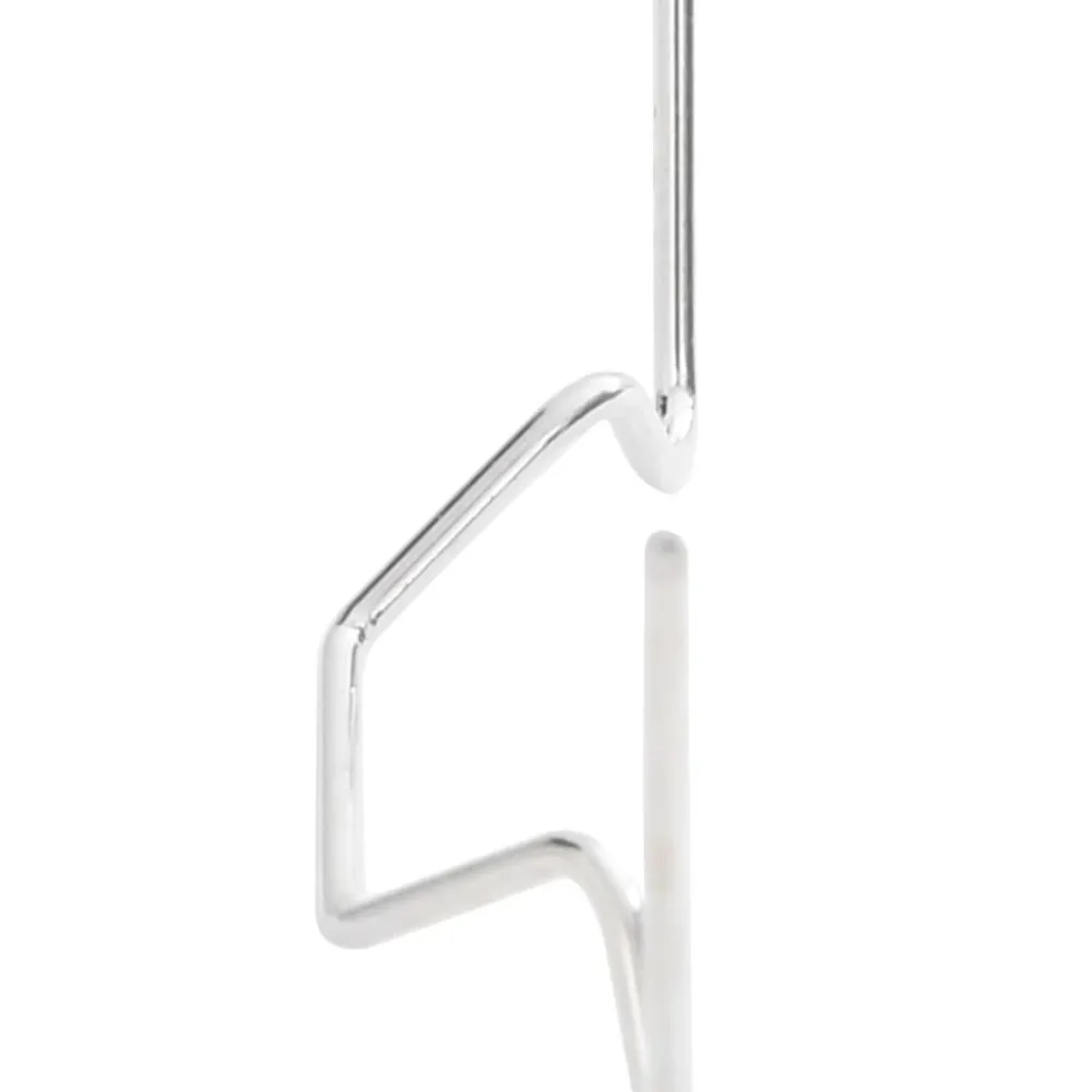 Kasvihuoneen W klipsit, galvanoitu teräs, eri pakkauskoot (44046)*FinePRICE Outlet