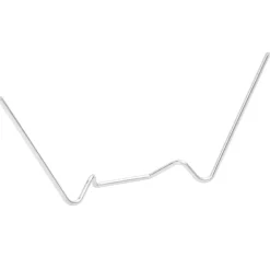 Kasvihuoneen W klipsit, galvanoitu teräs, eri pakkauskoot (44046)*FinePRICE Outlet