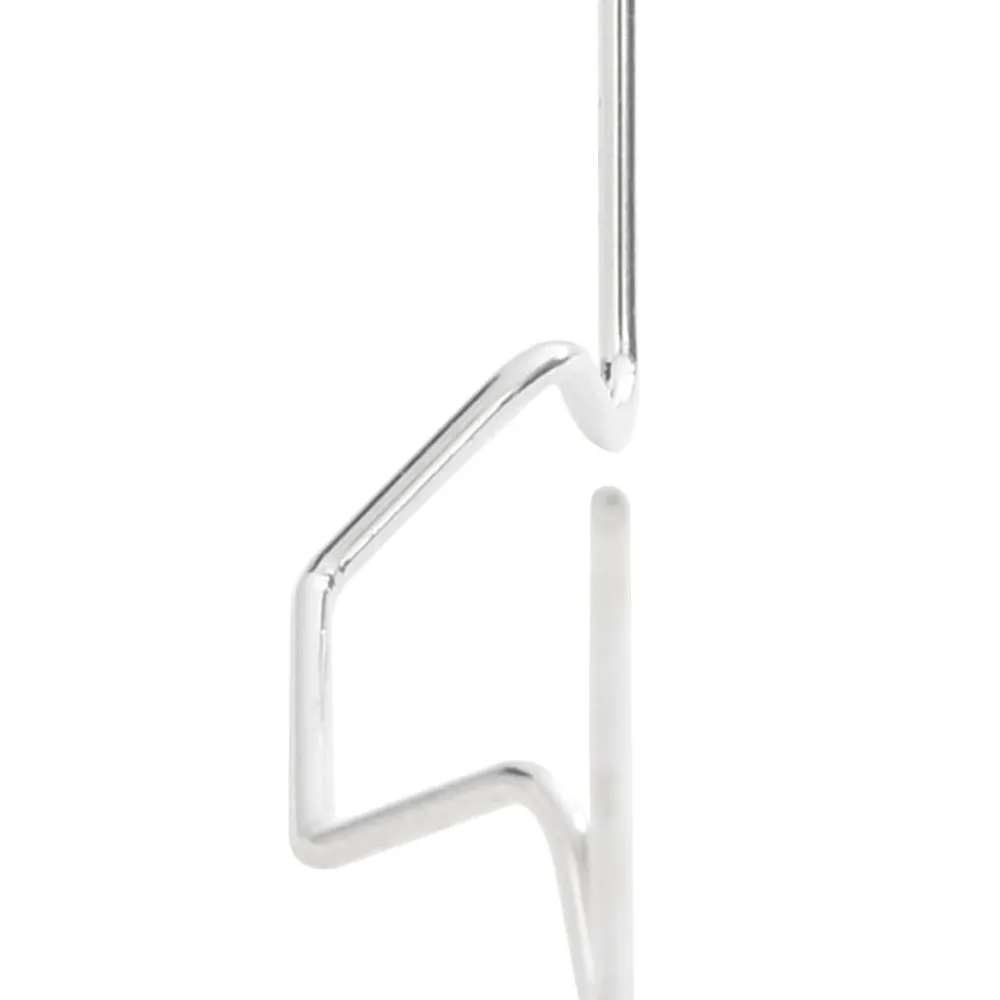 Kasvihuoneen W klipsit, galvanoitu teräs, eri pakkauskoot (44046)*FinePRICE Outlet