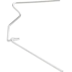 Kasvihuoneen W klipsit, galvanoitu teräs, eri pakkauskoot (44046)*FinePRICE Outlet