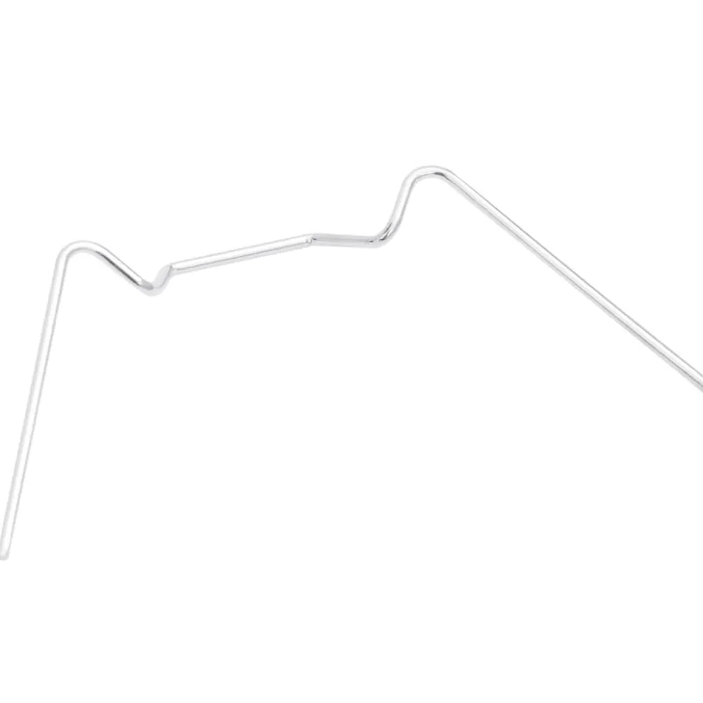 Kasvihuoneen W klipsit, galvanoitu teräs, eri pakkauskoot (44046)*FinePRICE Outlet